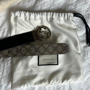 Authentic Gucci Belt (reversible Supreme Belt)